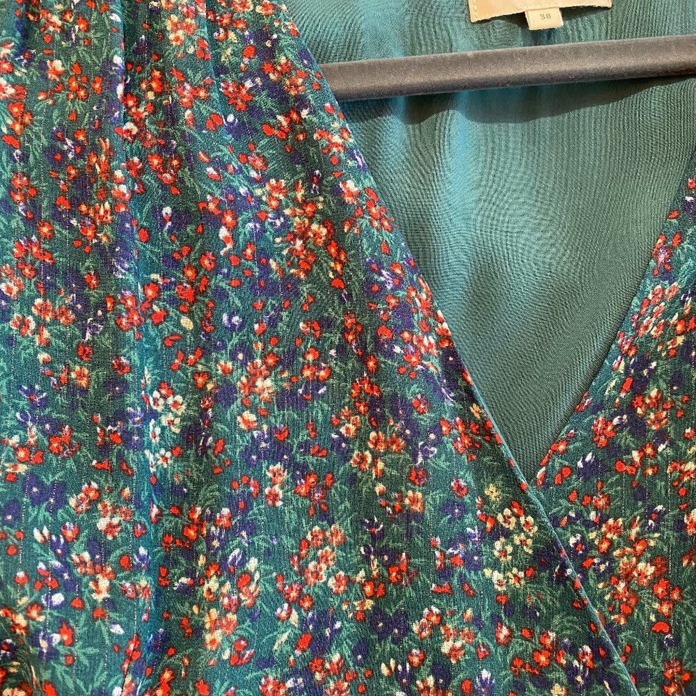 Sezane Elsa Mini Wrap Dress; Size US 6 (FR 38) - Picture 4 of 5